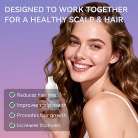 W-Regrow Pro Hair Growth Spray - with Rosemary, Biotin & Caffeine, Rosemary Hair Growth Water Spray Helps Prevent Hair Thinning & Hair Loss, Non-Greasy Scalp Spray (50 mL)