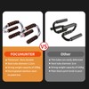 FOCUHUNTER Iron Core Athletics Push Up Bars, Strong Steel Push