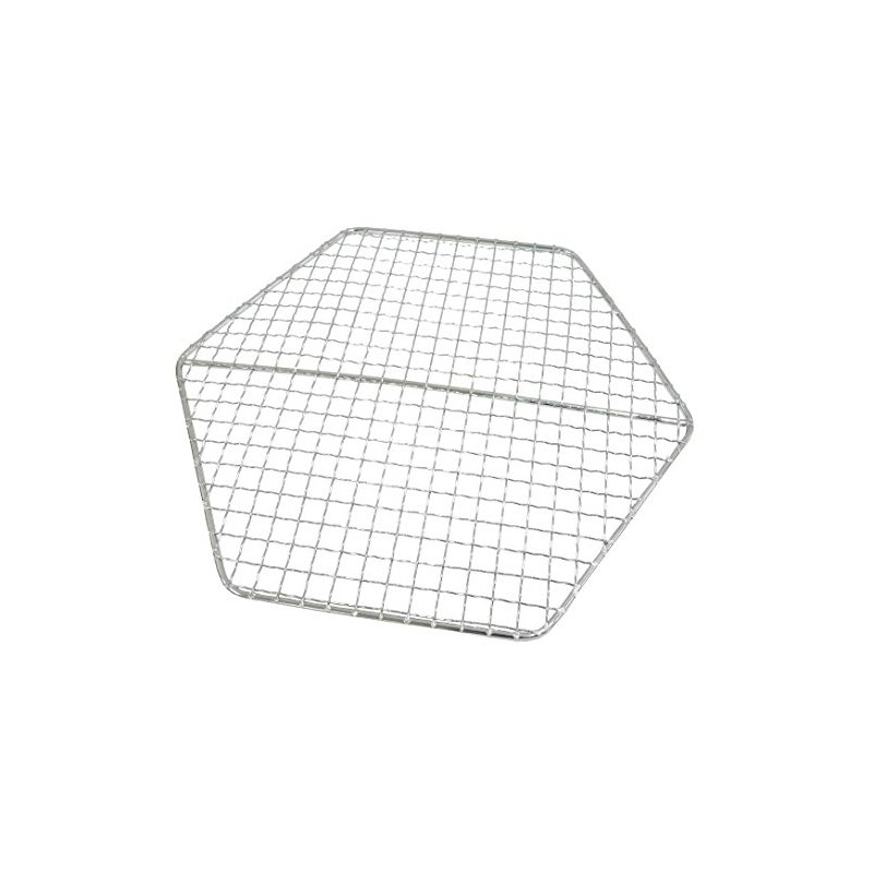 CAPTAIN STAG UG-2021 Replacement Ami, Hexa Stainless Steel Fire Grill,