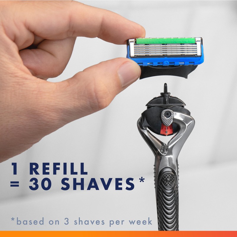 Gillette Fusion5 ProGlide Shaving Razor for Men, Razor Handle, 4