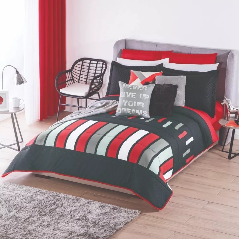 Concord Edredón Negro Titanium Individual Concord