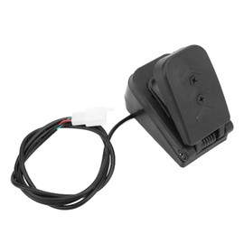 Keenso Foot Brake Pedal Waterproof Gas Accelerator ATV Foot Pedal Electric Speed Controller for Children's Car Go Kart Moped Interior and Exterior of Motor Vehicles