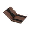 Lederhand Magic Wallet 2, Brown Nappa, Modern