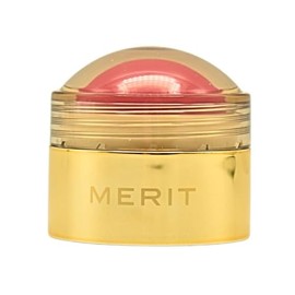 MERIT Le BonBon - Rubor en crema de bálsamo para mejillas y labios, rosa brillante, acabado radiante, barra ligera multiusos para mejillas y labios, r