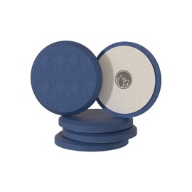 Nanolex Polishing Pad, 90 x 12, Pack of 5, Soft, Dark Blue, Soft Car Polishing Sponge for Nanolex Car Polishing, Car Polishing with Polishing Accessories for Light Paint Defects and Holograms