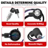 YHMTIVTU Ignition Switch Lock with Key Fit For Harley Sportster