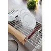 Yamazaki Home Drying Folding Sink Drainer Rack, Large, White