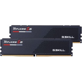 G.SKILL Ripjaws S5 Series (Intel XMP 3.0) DDR5 RAM 64GB (2x32GB) 5600MT/s CL28-34-34-89 1.35V Desktop Computer Memory UDIMM - Matte Black (F5-5600J2834F32GX2-RS5K)
