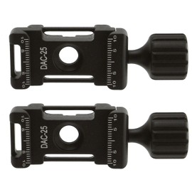 2 Pack Mini Clamp DAC-25 Desmond 25mm Arca-Swiss Compatible w 3 Strap Bosses Boss