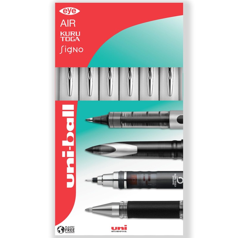 uni-ball Vision Elite UB-200 Rollerball Pen - 0.8mm Tip -