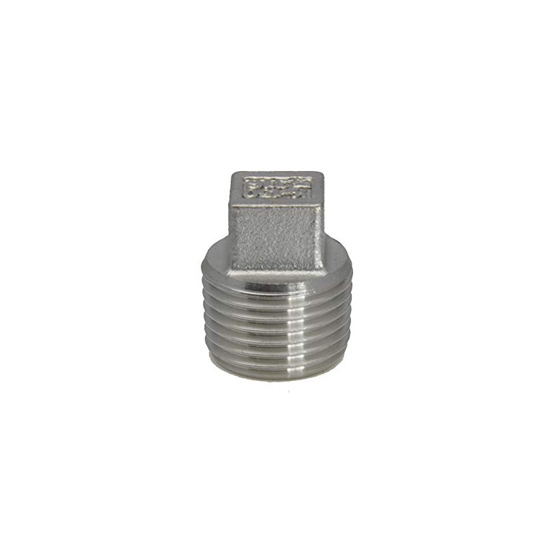 Sealing Plug External Square R 3/4 Inch, 25 Bar Malleable