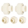 5-Pack HeSun Slip CPVC Union Coupling, 1" Socket x 1"