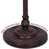 Capulina Tiffany Torchiere Floor Lamp Base Only Replacement for 12-14