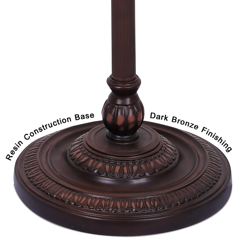Capulina Tiffany Torchiere Floor Lamp Base Only Replacement for 12-14