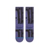 Stance Draper Crew Socks Indigo Blue Patterned Calf Large