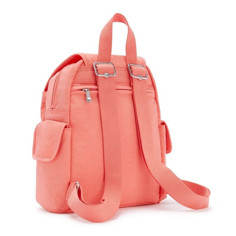 Kipling Women's City Pack Mini Casual Daypacks, Fresh Coral, One
