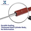 X AUTOHAUX 2 Pcs 15inch 67lb/298N Red Lift Supports Struts