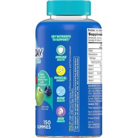 One A Day For Him Vitacraves Teen Vitaminas Adolescentes 150 Sabor Frutas