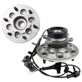 Bodeman - 2PC Front Wheel Hub & Bearing Assemblies w/ABS 515110 515111 for 2004-2008 Chevy Colorado 4WD/ GMC Canyon 4WD