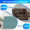 CYCMACO Sofa Cover Waterproof 1 Seater with Armrests, Sofa Protector