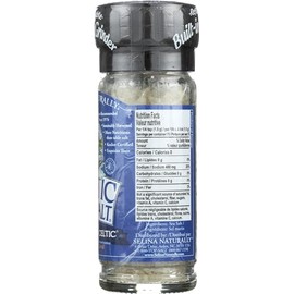 Celtic Sea Salt - Mezcla mineral vital con céltico gris claro de la amoladora incorporada - 3 oz.
