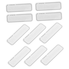 BUGUUYO 10pcs Uv Intensity Test Cards for Accurate Uv Rays Detection for Skincare Products