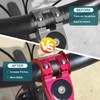 Pack of 4 Bicycle Handlebar Washers, 25.4-31.8 mm Bicycle Handlebar