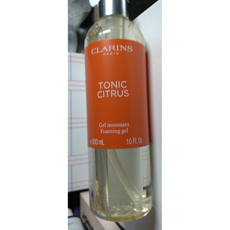 Gel espumoso Clarins TONIC CITRUS, 10 FL OZ / 300