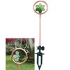 Metal Flower Sprinkler Head,Dual-Purpose Garden Decor & 360° Lawn Irrigation