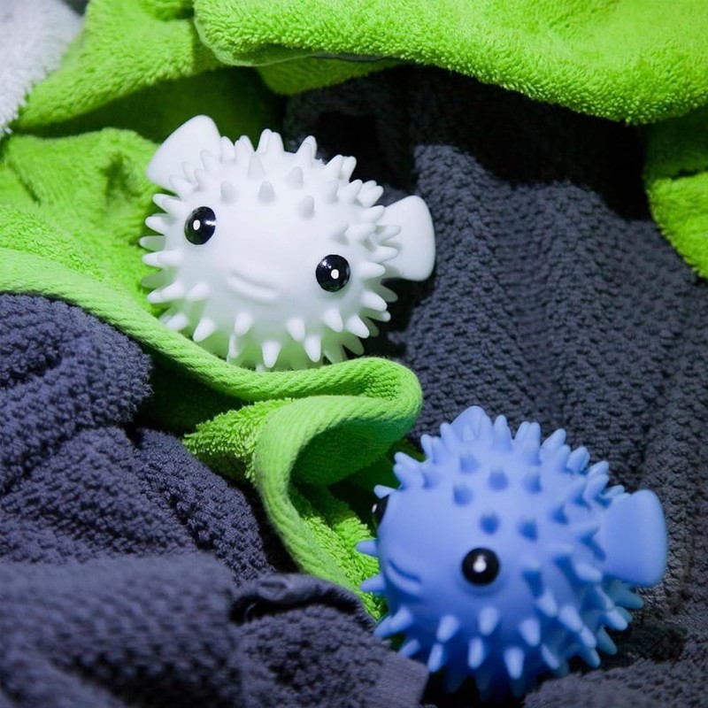 Kikkerland Set of Two Reusable Dryer Buddies for Laundry –