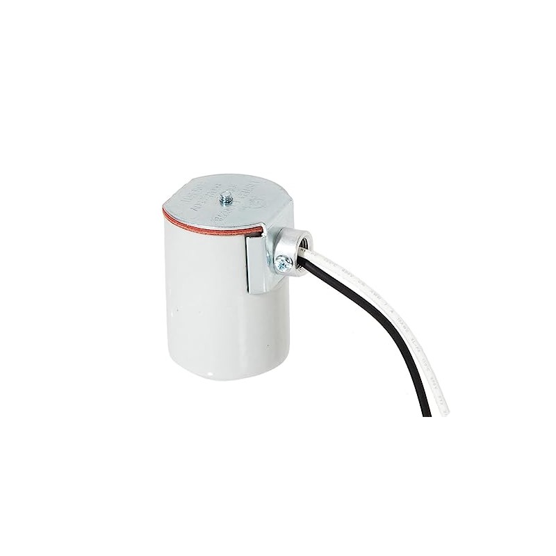 B&P Lamp® Edison Size Porcelain Socket with Side Outlet and