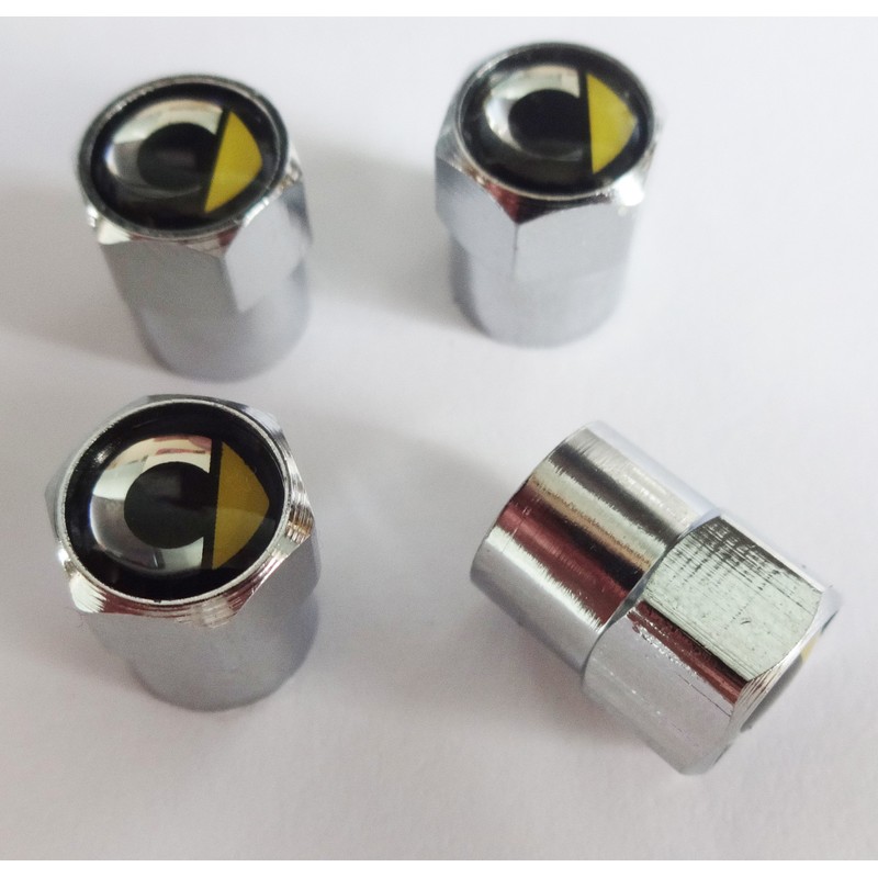 Smart Car 'Limited Edition' Chrome Wheel Valve Dust Caps. Fortwo