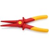 KNIPEX Tools 98 62 02, alicates de plástico de punta