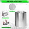 4" x 50' Aluminum Flashing Roll, 0.2mm Thick Roof Flashing,