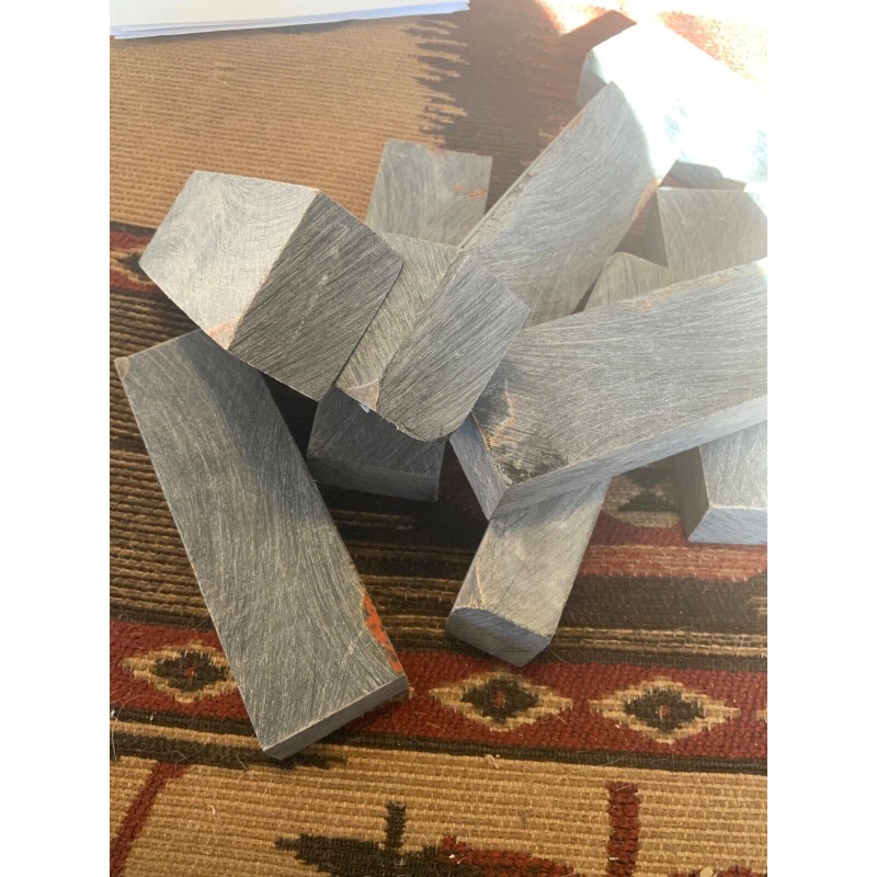 BUFFALO HORN KNIFE HANDLE BLOCK 5” X 1 .5” X