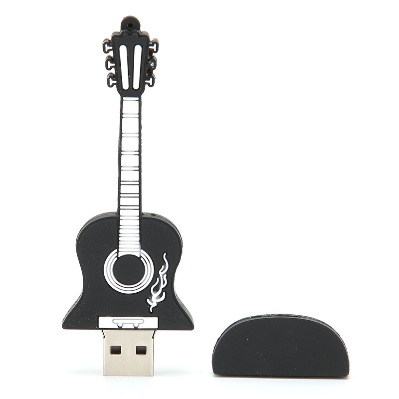 USB Flash Drives Guitar Appearance Capacity Optional Compatible System Memory