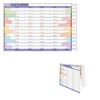 2025 A1 Folded to A4 Large Year wall Planners &
