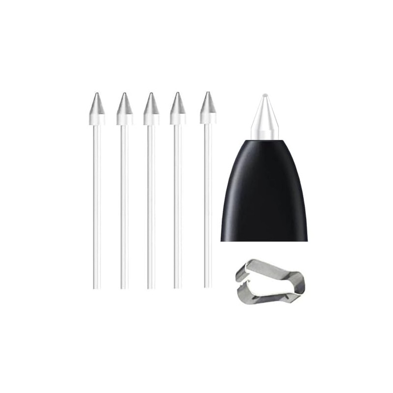 5 PCS Galaxy Tab S10 S Pen Soft Tips/Nibs Compatible