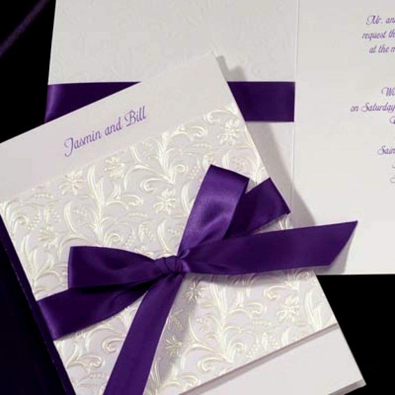 YAMA Purple Double Face Satin Ribbon - 7/8 Inch 25
