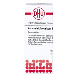 DHU Potassium Bichromicum C30 Scattering Balls 10 g Globules