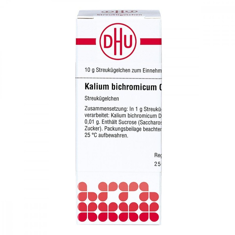 DHU Potassium Bichromicum C30 Scattering Balls 10 g Globules