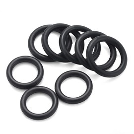 Boxonly Nitrile Rubber O-Rings 20mm OD 17mm ID 1.5mm Width Metric Sealing Washer Round O-Ring Gasket O Rings Seal Grommets, Pack of 50