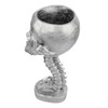 Skull Planter Spine Stand Set Innovative Exquisite Decorative Hand Painted