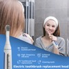 Toothbrush Replacement Heads for KOOVON Electric Toothbrush, Portable Replacement Heads