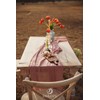 DOLOPL Dusty Rose Cheesecloth Table Runner 10FT Boho Gauze Table