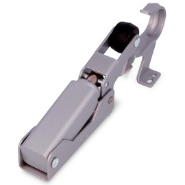 Amig - Hydraulic Door Damper | Ideal for Door Brake, Stop or Damper | Maximum Weight 40kg | Aluminium | Silver Colour | Size: 108 x 32 mm