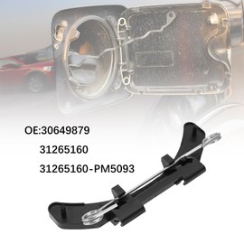 EMSea Car Tank Hinge Flap Hinge OE 30649879 31265160 31265160-PM5093 Compatible with V70 S60 S80 XC90 Fuel Flap Plastic Hinge Bracket Length 12.2cm