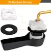 Hibbent 2 Pack Universal Front Mount Toilet Handle Tank Flush