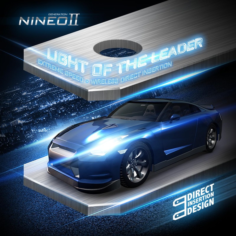 NINEO 9005 Bulbs, Wireless Hb3 Light Bulb 9005 Fog Lights