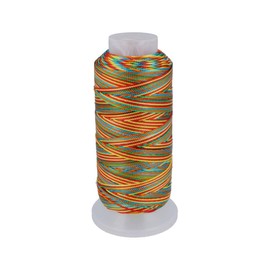 INNSPIRO Cotton and Polyester Yarn Rainbow 1mm 230m